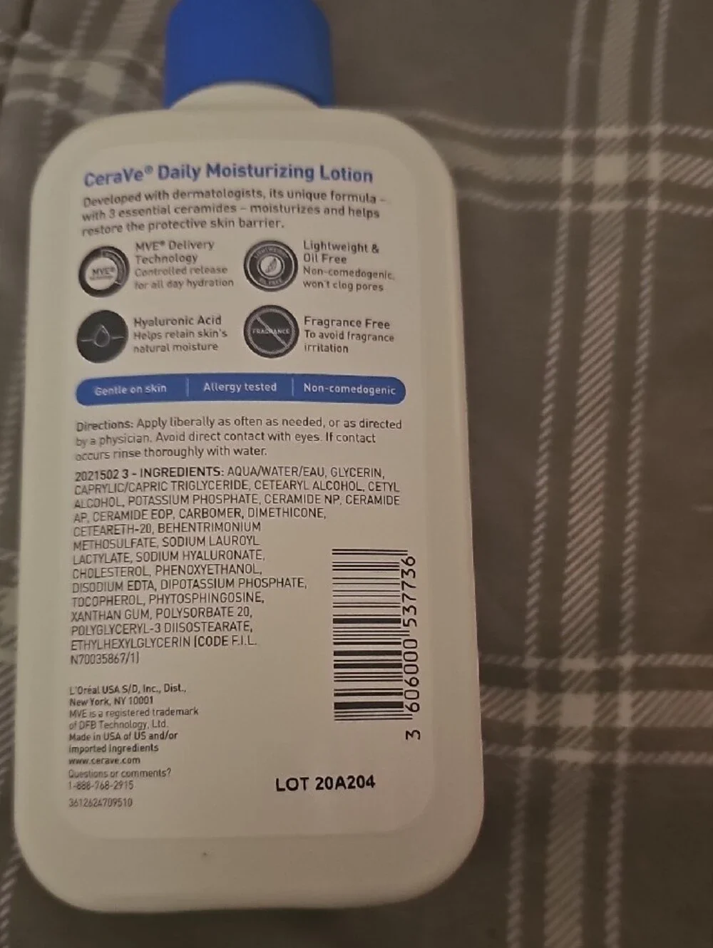 CeraVe daily moisturizing